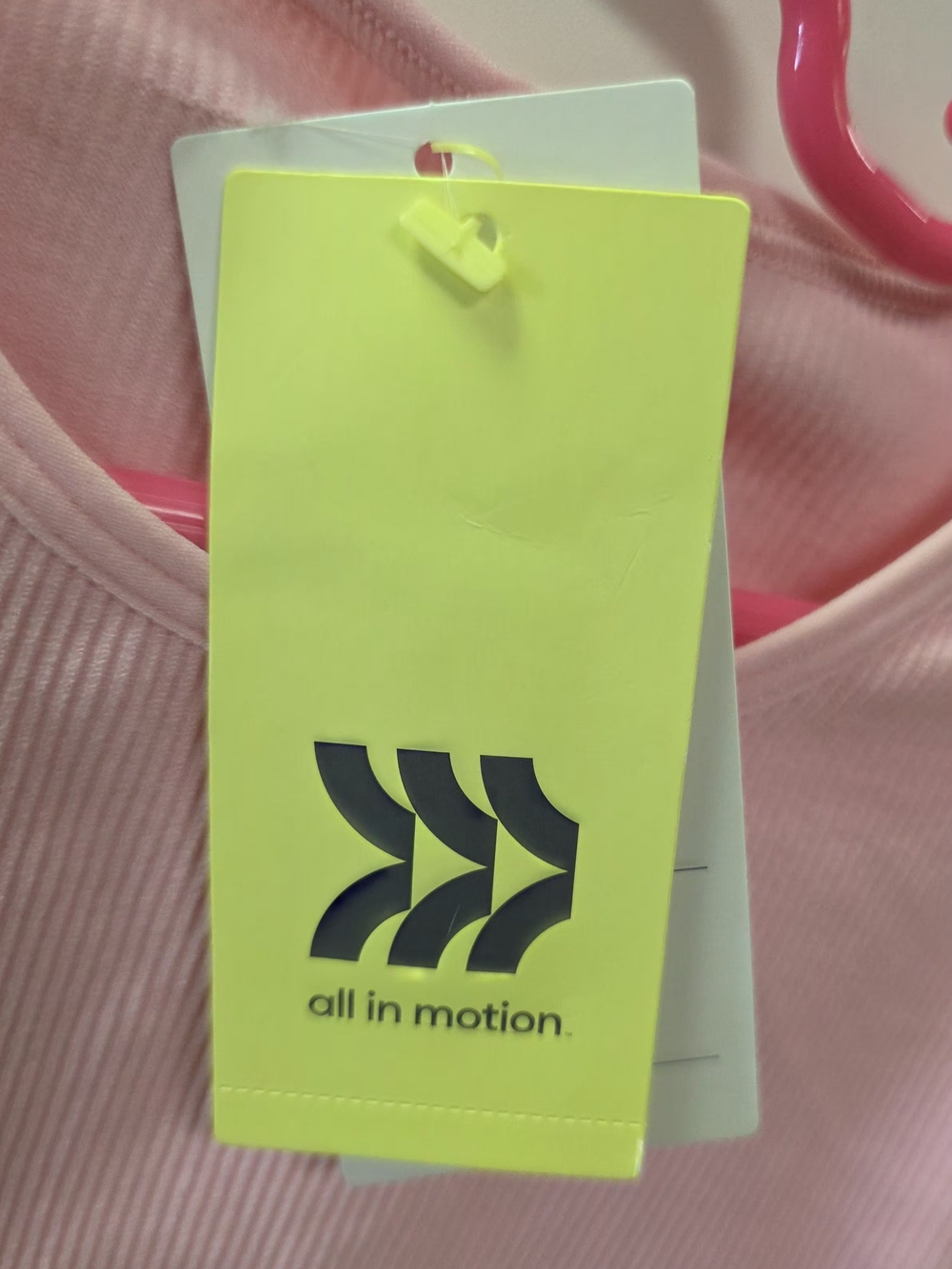 Target Pink Ribbed Short-Sleeve Tee - Picture 4 of 6
